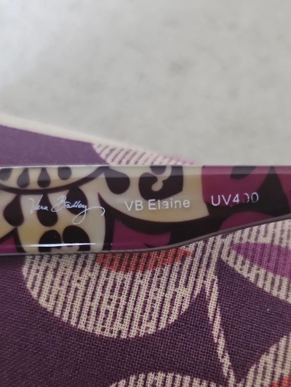 Vera Bradley Plum Crazy Designer
